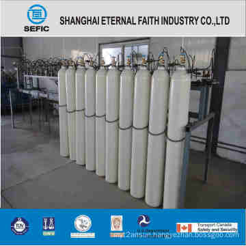 Seamless Steel High Pressure Oxygen Gas Cylinder (ISO9809 219-40-150)